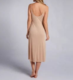 Natori Petal Pink Body Doubles 46 Gown – Lightweight Jersey Scoop Neck Nightgown -Her Room US natori nat001 t73040 bs