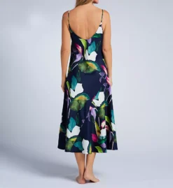 Daido Printed Satin 50 Gown -Her Room US natori nat001 v73070 bs
