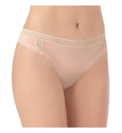 Mesh High Cut Thong