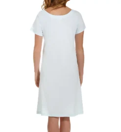 P-Jamas Butterknits Pima Cotton Cap Sleeve Nightgown - Classic Round Neck Sleepwear -Her Room US p jamas pj001 325660 bs