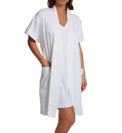 P-Jamas Butterknits Pima Cotton Metallic Stitch V-Neck Cap Sleeve Nightgown 10 P-Jamas Butterknits Pima Cotton Metallic Stitch V-Neck Cap Sleeve Nightgown -Her Room US p jamas pj001 327660 cs1