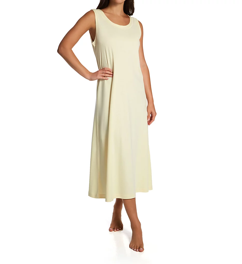 P-Jamas Ankle Length Sleeveless Butterknits Nightgown – 100% Peruvian Pima Cotton 3 P-Jamas Ankle Length Sleeveless Butterknits Nightgown – 100% Peruvian Pima Cotton