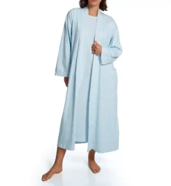 P-Jamas Butterknits Leopard Print Pima Cotton Long Sleeve Nightgown -Her Room US p jamas pj001 386661 cs3