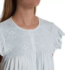 Daisy Smocked Cap Sleeve Nightgown -Her Room US p jamas pj001 daisy cs1