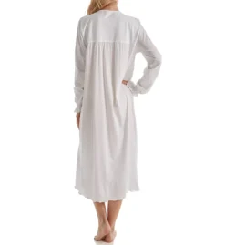 P-Jamas Isabel Hand-Smocked Pima Cotton Long Sleeve Nightgown -Her Room US p jamas pj001 isabel bs