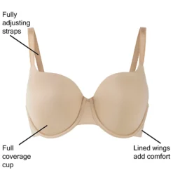 Panache Porcelain Elan Molded T-Shirt Bra -Her Room US panache pana01 7321 cs3