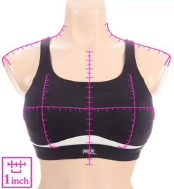 Panache Freedom Non Wired Padded Sports Bra -Her Room US panache pana01 7344 ns7