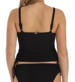 Panache Anya Black Underwire Tankini Top – Slimming Bra-Sized Swimwear with Adjustable Ruching -Her Room US panache pana01 sw0881 bs