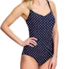 Panache Anya Spot Balconnet One Piece Swimsuit - Black/White Polka Dot Bra-Sized Swimwear -Her Room US panache pana01 sw1010 gs