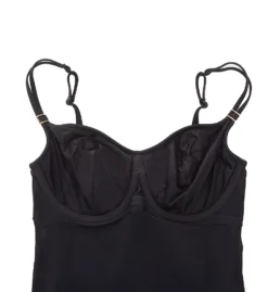 Panache Anya Riva Black Balconnet Swimsuit – Tummy-Slimming Underwire One Piece -Her Room US panache pana01 sw1300 cs1