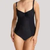 Panache Anya Riva Black Balconnet Swimsuit – Tummy-Slimming Underwire One Piece -Her Room US panache pana01 sw1300 gs