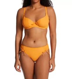 Panache Golden Hour Ribbed Gold Underwire Scoop Neck Bikini Top -Her Room US panache pana01 sw1624 cs1
