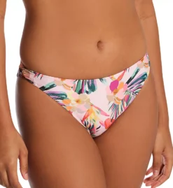 Panache Paradise Tropical Floral Low Rise Swim Bottom – Looped Side Cheeky Bikini -Her Room US panache pana01 sw1639 fs
