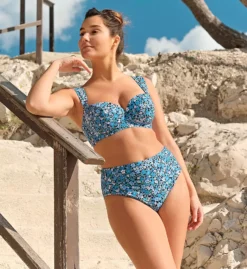 Panache Posy Ditsy Floral Print – Arched Leg Hourglass High Waist Brief Swim Bottom 10 Panache Posy Ditsy Floral Print – Arched Leg Hourglass High Waist Brief Swim Bottom -Her Room US panache pana01 sw1755b cs1