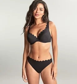 Panache Spirit Classic Brief – Textured Honeycomb Swim Bottom with Scalloped Edge -Her Room US panache pana01 sw1786 cs2