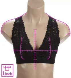 Abbie Crochet Lace Bralette With Contour Pad -Her Room US paramour by felina felp01 145047 ns7