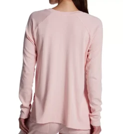 Rib Long Sleeve V-Neck With Side Slits -Her Room US pj harlow pjha01 frankie bs