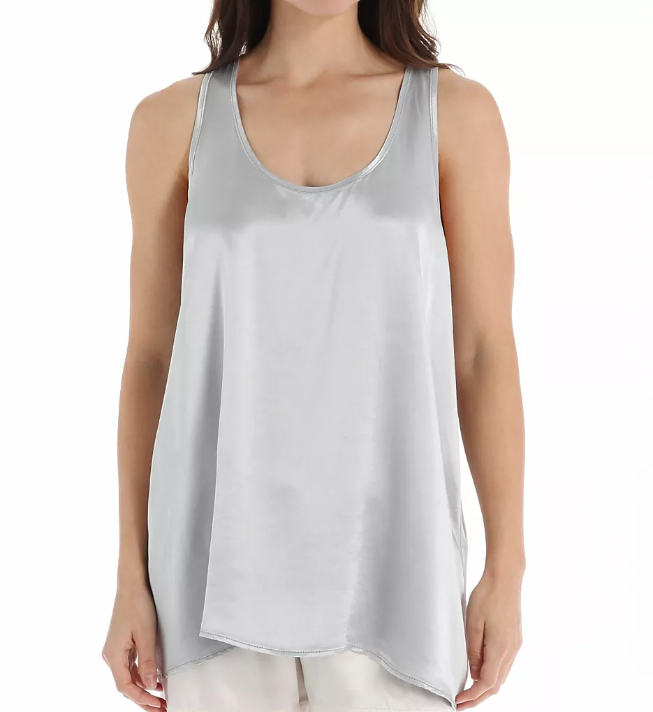 PJ Harlow Laura Satin Racerback Tank – A-Line Draped Luxury Sleep Tank 4 PJ Harlow Laura Satin Racerback Tank – A-Line Draped Luxury Sleep Tank - Image 2