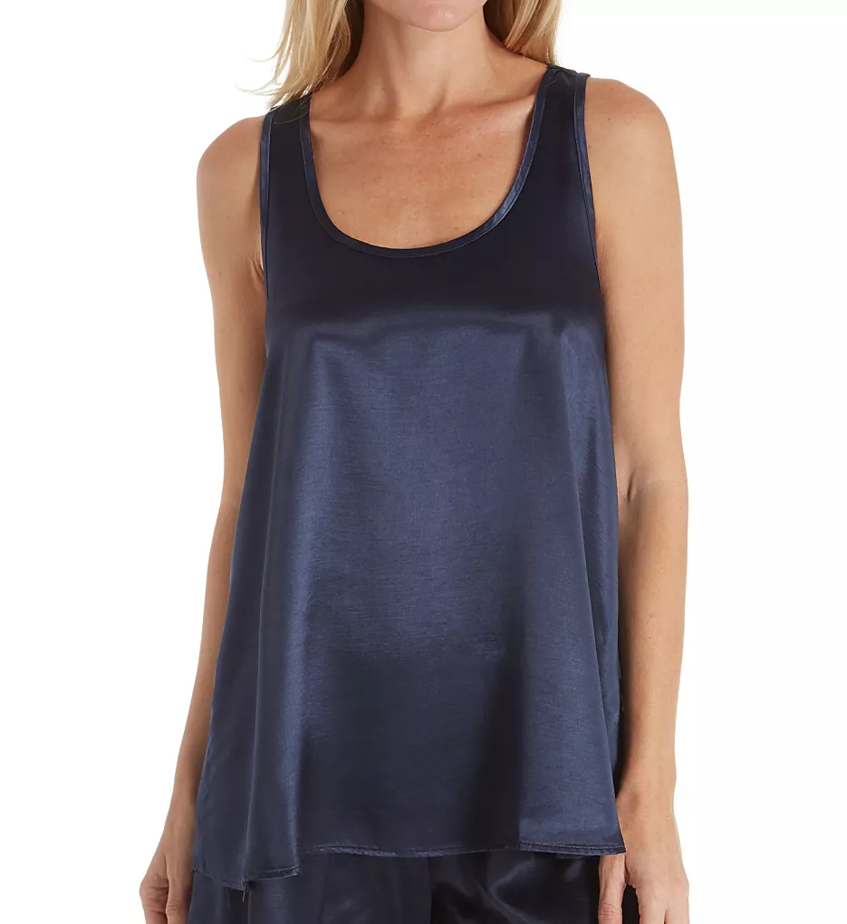 PJ Harlow Laura Satin Racerback Tank – A-Line Draped Luxury Sleep Tank 3 PJ Harlow Laura Satin Racerback Tank – A-Line Draped Luxury Sleep Tank