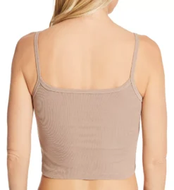 PJ Harlow Bra:30 Strappy Ribbed Cropped Tank - Supima Cotton Light Support Top -Her Room US pj harlow pjha01 strappy bs