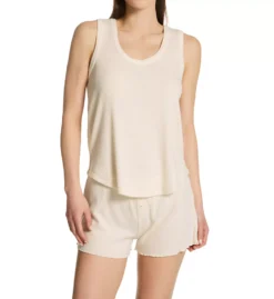 Pj Salvage Textured Essentials Rib Peachy Tank Top -Her Room US pj salvage pjsa01 ritetk cs4