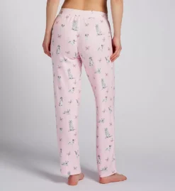 PJ Salvage Peachy Jersey Butterfly Grove Sleep Pant – Soft Blue Floral Dog Print Pajama Bottoms -Her Room US pj salvage pjsa01 rsbgp bs