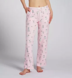 PJ Salvage Peachy Jersey Butterfly Grove Sleep Pant – Soft Blue Floral Dog Print Pajama Bottoms -Her Room US pj salvage pjsa01 rsbgp fs