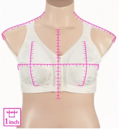 Playtex 18 Hour Comfort Strap Front Close Bra -Her Room US playtex play01 4695 ns7