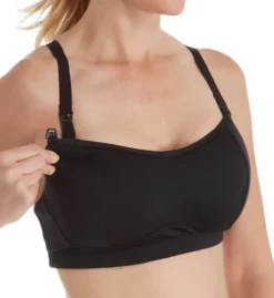 Playtex Wirefree Racerback Nursing Sports Bra
