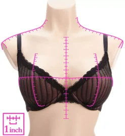 Pour Moi Luxe Linear Contour Lightly Padded Bra -Her Room US pour moi pmoi01 18900 ns7