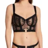 Pour Moi India Embroidery Underwire Bustier Bra -Her Room US pour moi pmoi01 20339 gs