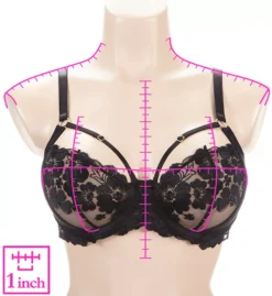 Pour Moi India Bold Embroidery Non-Padded Bra -Her Room US pour moi pmoi01 20363 ns7