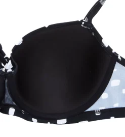 Pour Moi Cascade Square Dot Underwire Frill Plunge Swim Top – Lightly Padded Bra-Sized Swimwear -Her Room US pour moi pmoi01 28208 cs6