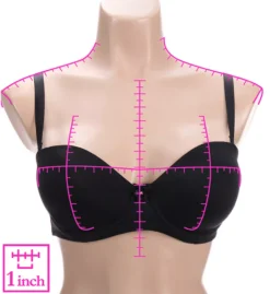 Pour Moi St. Tropez Underwire Strapless Bra -Her Room US pour moi pmoi01 7715 ns7