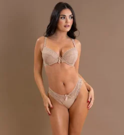 Pour Moi Rebel Padded Plunge Underwire Bra -Her Room US pour moi pmoi01 84000 cs1