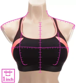 Pour Moi Energy Underwire Padded Cross Back Sports Bra -Her Room US pour moi pmoi01 97005 ns7