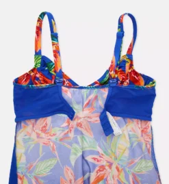 PRIMA DONNA Latakia Tropical Floral Tankini – Ruched Slimming Underwire Swim Top -Her Room US prima donna prd01 4011170 cs5