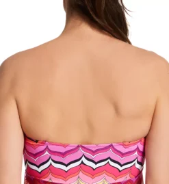 Profile by Gottex Palm Springs Chevron Flyaway Bandeau One Piece Swimsuit -Her Room US profile by gottex prof01 ps2045 cs2