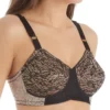 Lacette Satin And Lace Wireless Support Bra -Her Room US rago rago01 2101 gs