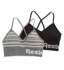 Reebok Seamless Longline Bralette - 2 Pack -Her Room US reebok ree001 213tb23 cs2