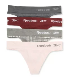 Reebok Seamless Thong - 4 Pack -Her Room US reebok ree001 31uh110 cs2