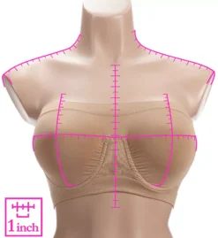 Ahh Angel Underwire Bandeau Bra -Her Room US rhonda shear rhon01 9685 ns7