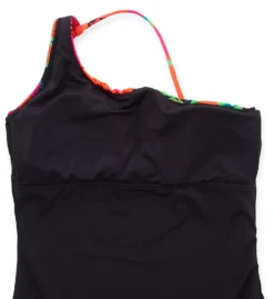 Sanctuary Savage Gardener Tropical Floral – One Shoulder Asymmetrical One Piece Swimsuit -Her Room US sanctuary san01 g23242 cs6