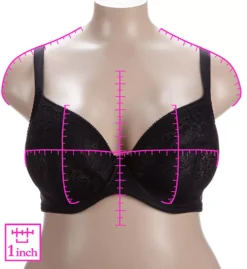 Roxie Plunge Convertible Underwire Bra -Her Room US sculptresse by panache sclp01 9586 ns7