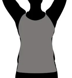 Self Expressions Solid Tone Suddenly Skinny 00489 – Tummy-Taming Scoop Neck Shaping Tank -Her Room US self expressions slfx01 00489 cs1