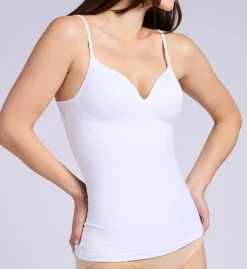 Self Expressions Nude Wireless Foam Cup Shaping Camisole – Seamless Tummy & Waist Toning Tank