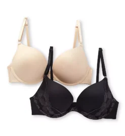 Convertible Push Up Bra - 2 Pack -Her Room US self expressions slfx01 5809 cs2