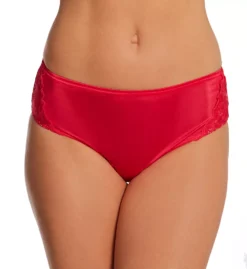 Plus Size Nylon Hipster Panty With Lace -Her Room US shadowline shdw01 11182x fs