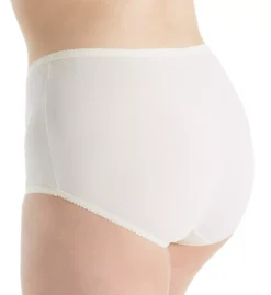 Plus Size Spandex Modern Brief Panty -Her Room US shadowline shdw01 17605p bs