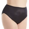 Plus Size Nylon Hi-Leg Brief Panty 1 Plus Size Nylon Hi-Leg Brief Panty -Her Room US shadowline shdw01 17842p gs